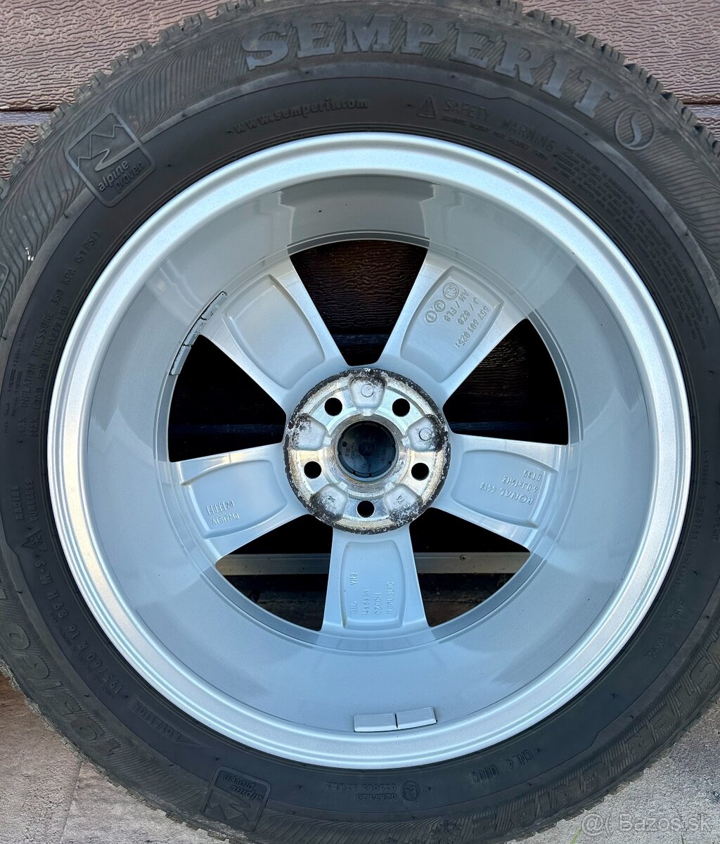 Alu originál škoda nanuq 5x100 R16 - 8