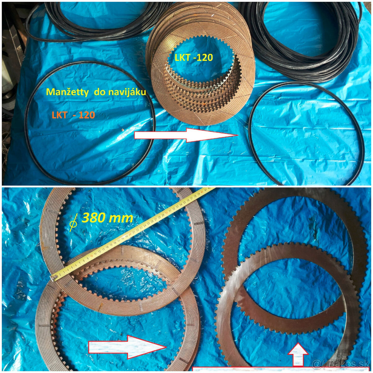 LKT 81 a LKT-120 lesné Traktory / Náhradné - diely - 8