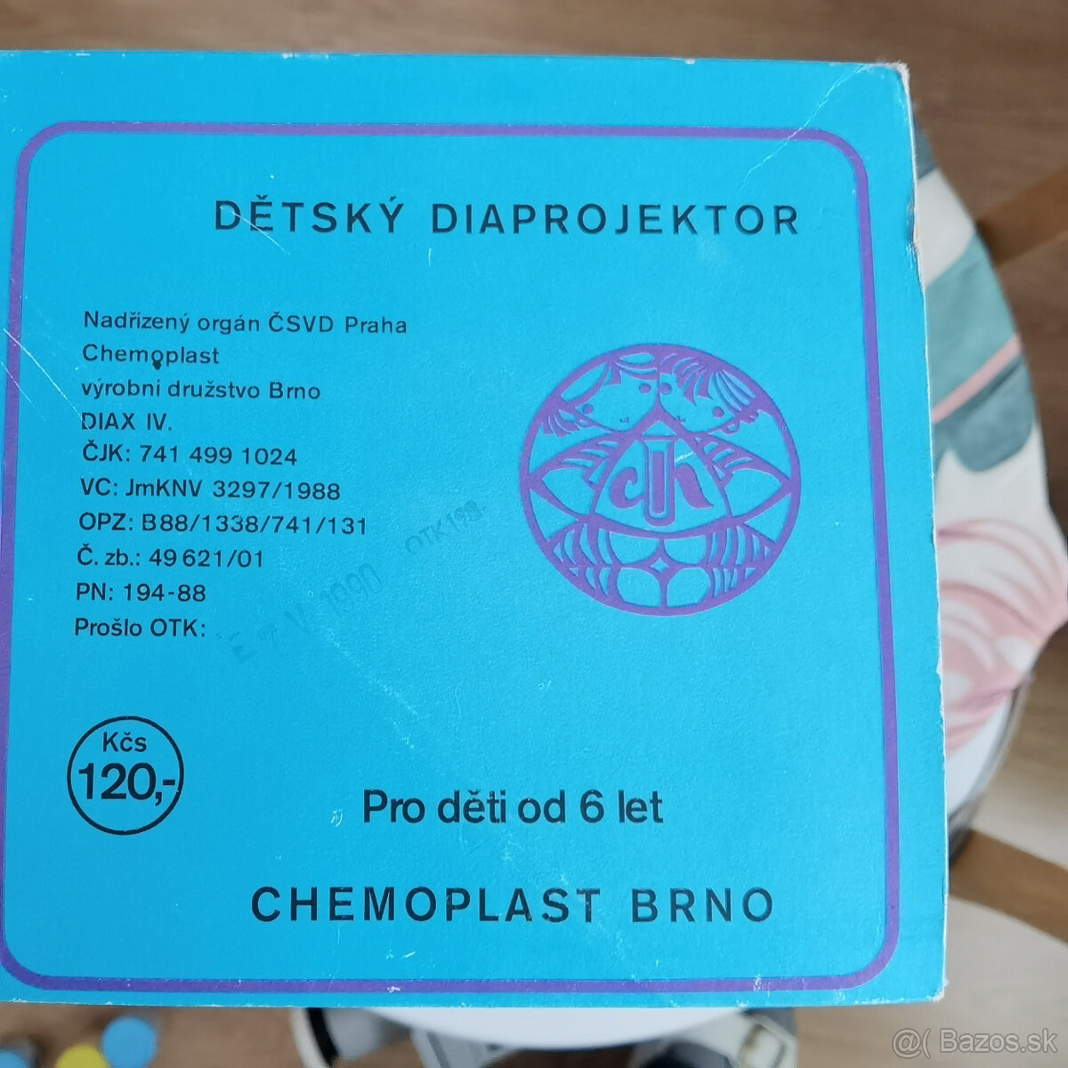 Predám detský projektor DIAX IV výroba 1990 - 8