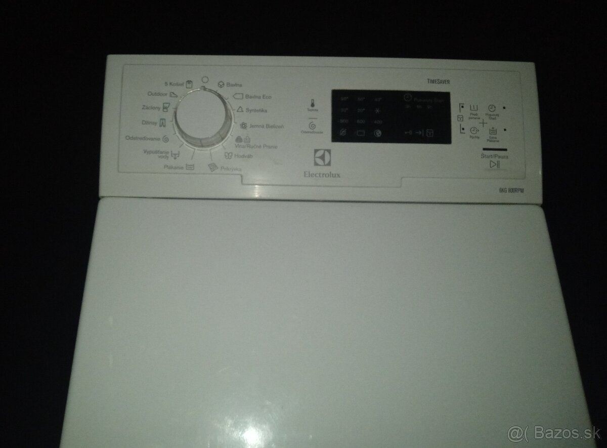 Predám plnefunkčná automatická práčka ELECTROLUX na 6 kg - 8