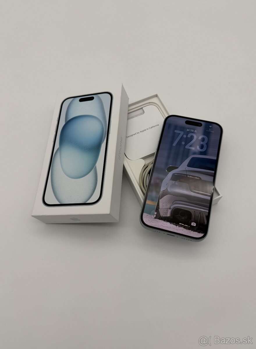 iPhone 15 128GB Blue + ZÁRUKA - 8