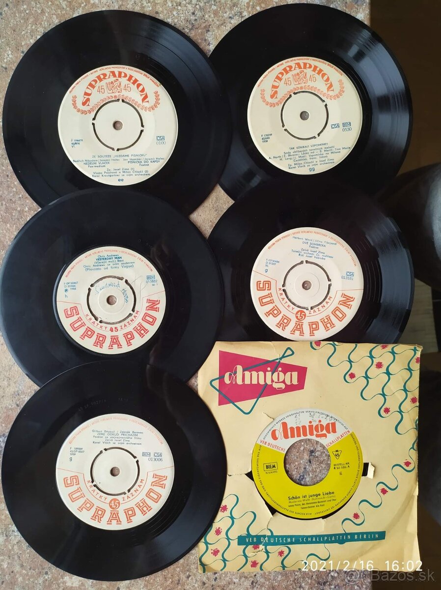 PREDÁM SINGLE PLATNE ZO 60-70-80-90 ROKOV. - 8