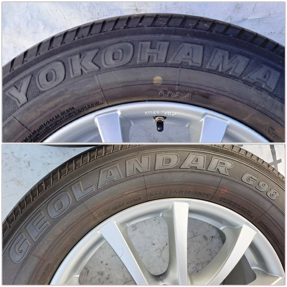 5x114.3 Originál Mazda Top Stav Pneu 225 65 R17 - 8