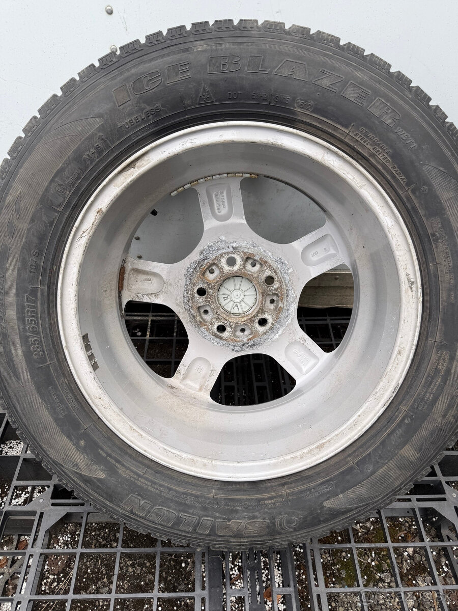 PREDÁM sadu 17" AL disky BMW X5 e53 / Volkswagen Touareg,T5 - 8