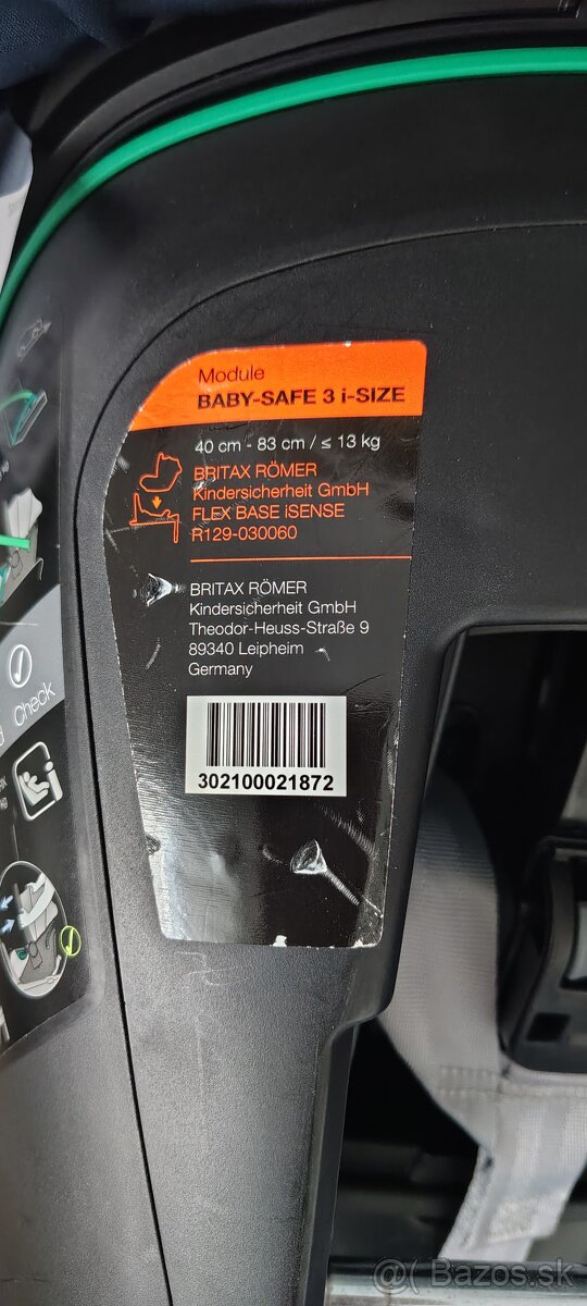 Britax Römer i-size autosedačka - vajíčko - 8