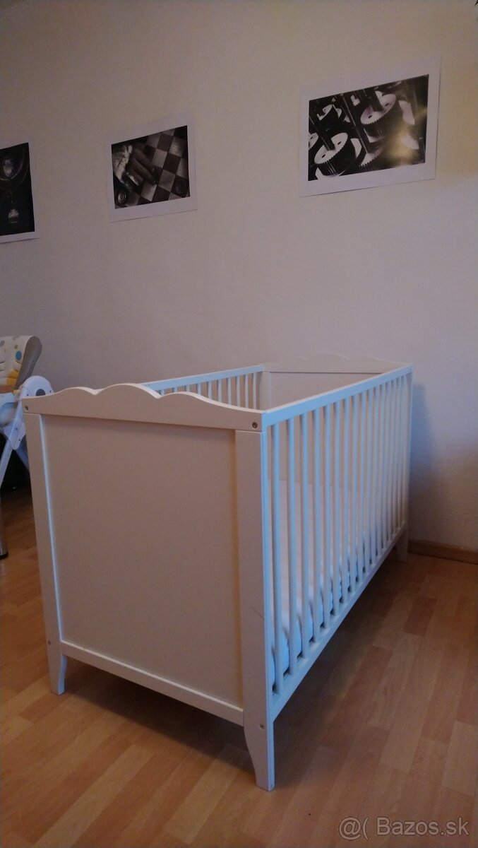 Biela postielka pre babatko ikea - 8