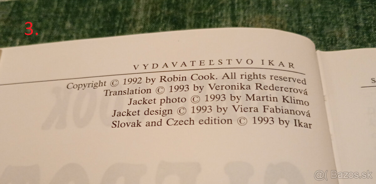 Robin Cook - knihy na predaj (8.) - 8