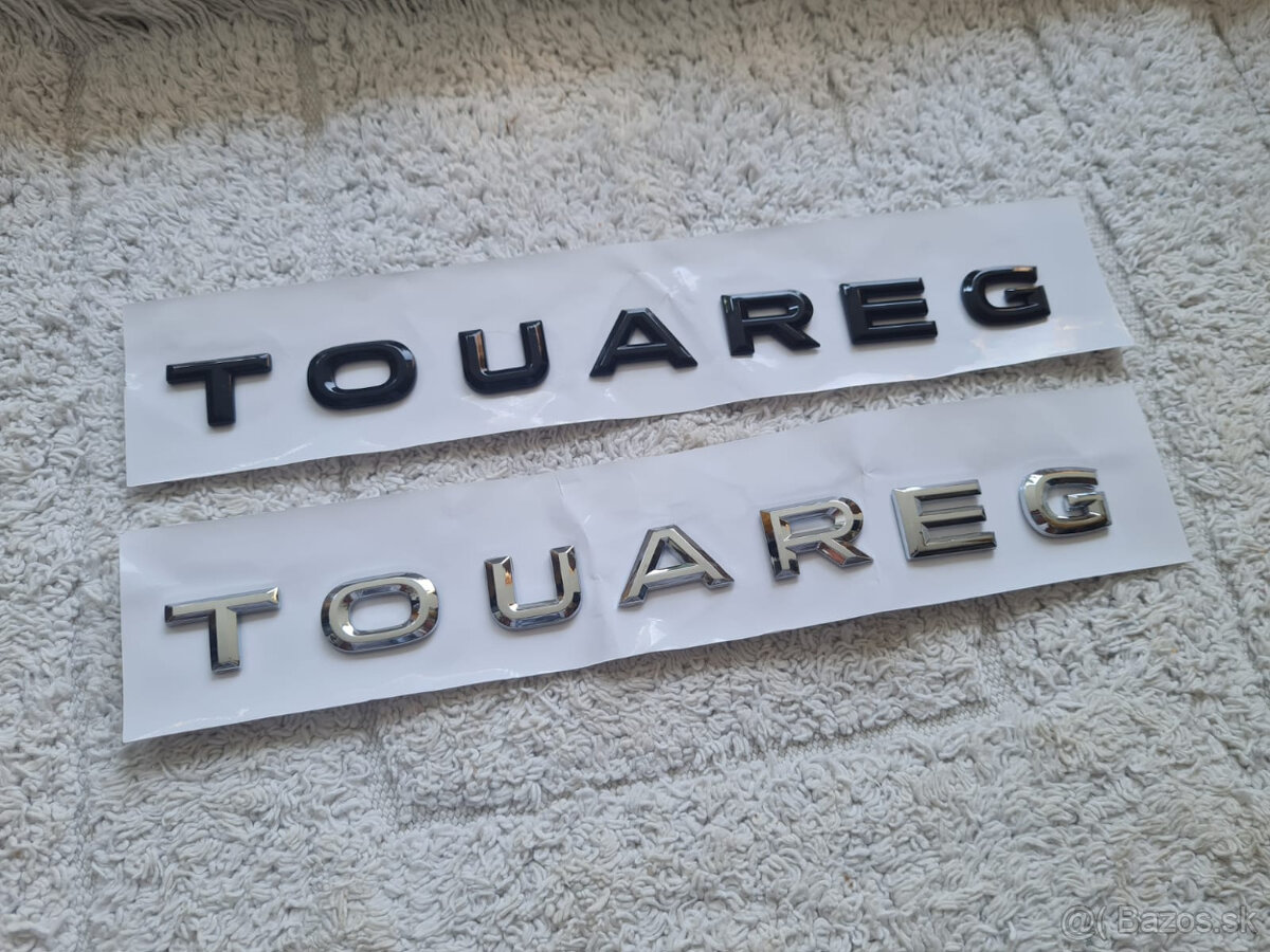 Chrómové a čierne nápisy na kufor VOLKSWAGEN - 8