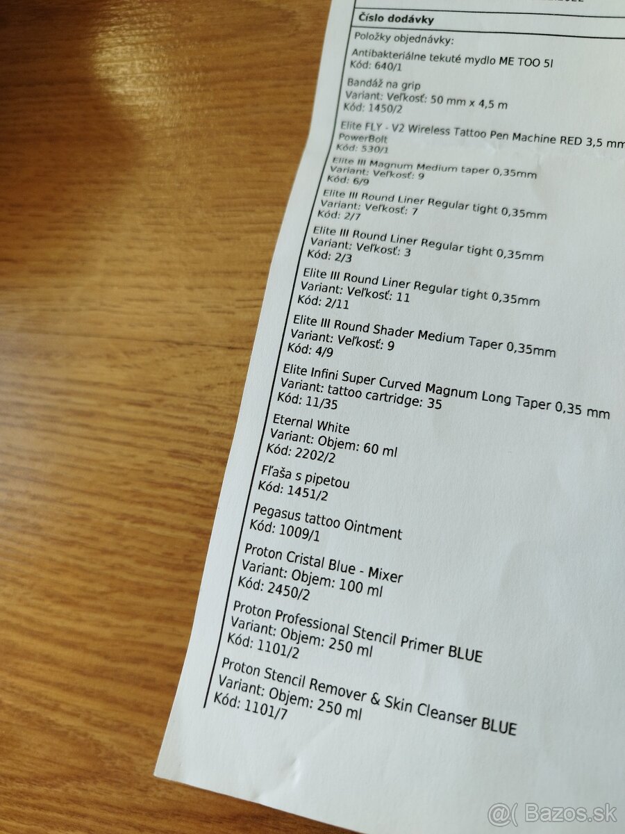 Tetovací strojček Elite fly V2 termo tlačiareň príslušenstvo - 8