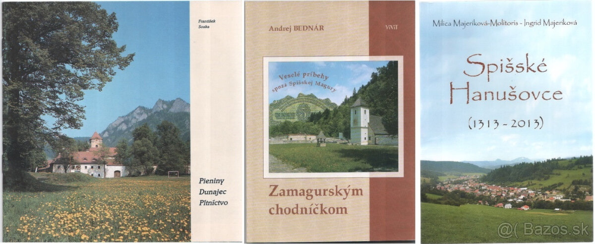 Miestopisné knihy a knihy o histórii - Región Spiš - 8