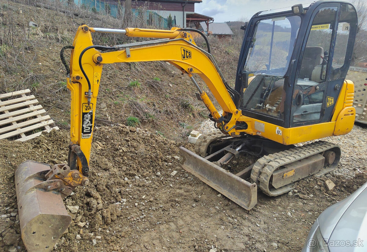 Mini bagr JCB 802, rok 2004, 298 000Kč + DPH - 8