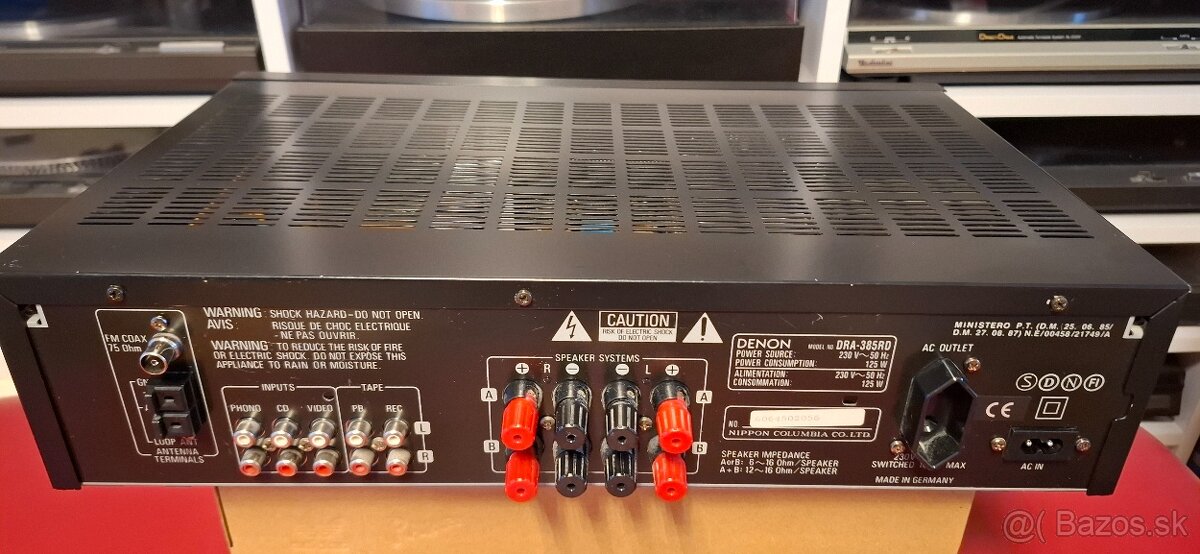 Predám receivery Denon - 8