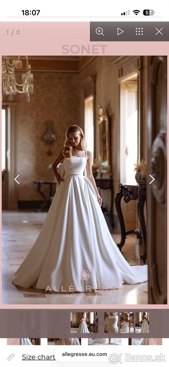 Svadobné šaty Sonet - 8