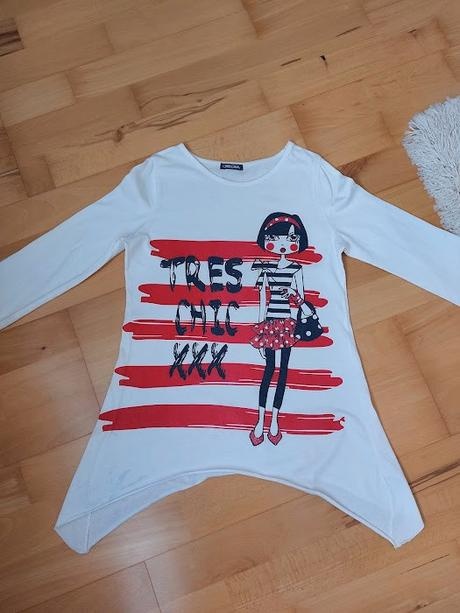 Predlzene tricko 134/140 + biele zdarma - 8