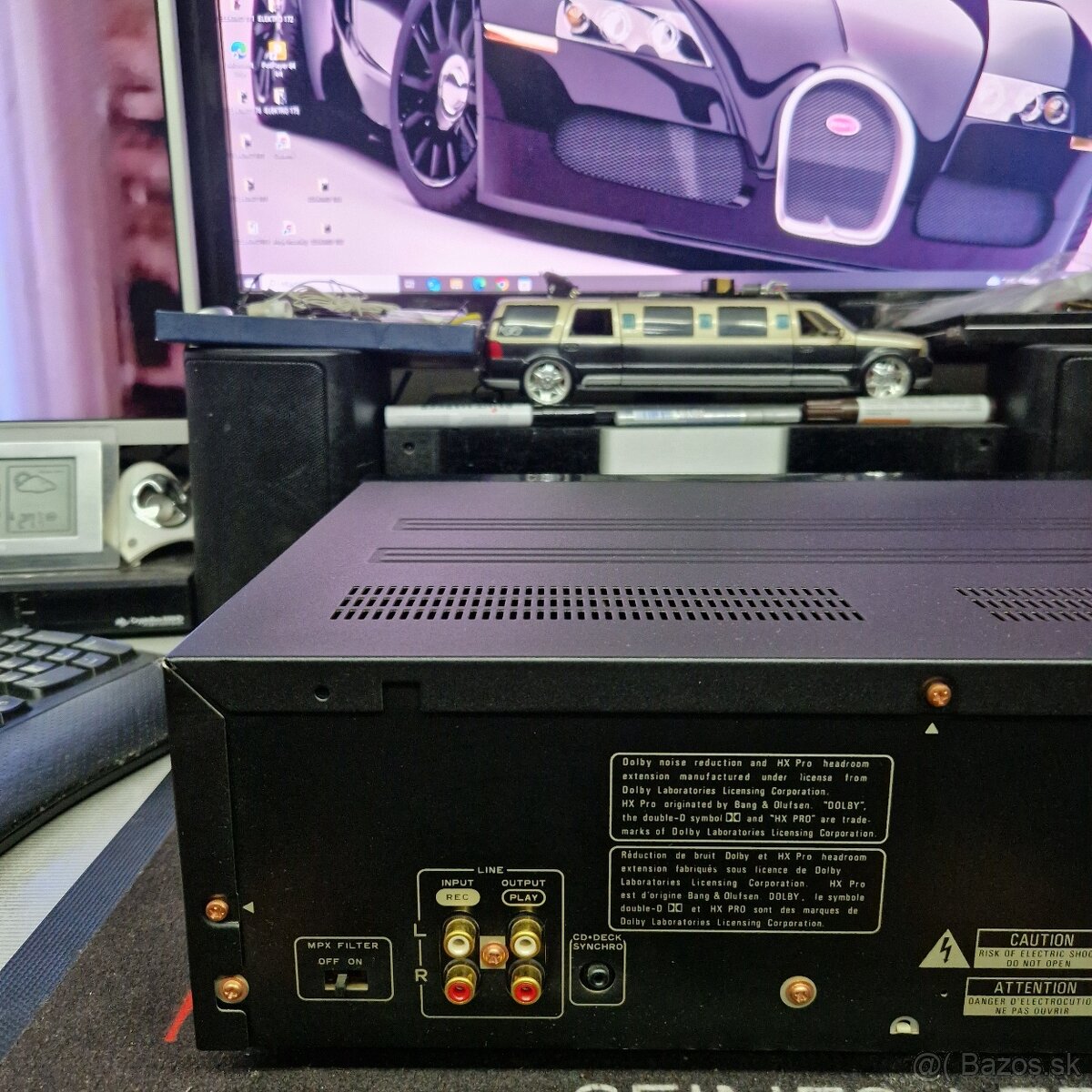 PIONEER CT-W830R...double kazetový deck , 2 x Auto Reverse.. - 8