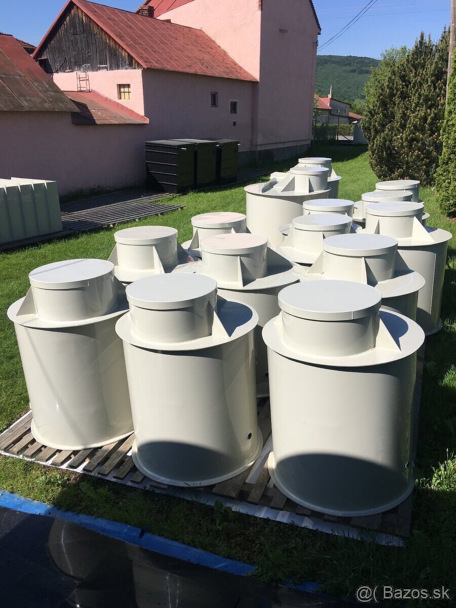 Vodomerná šachta, plastová žumpa, septik, čov, - 8