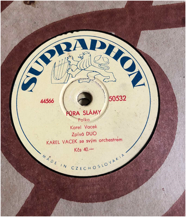 STAROŽITNÉ ORIGINÁLNE GRAMOFÓNOVÉ DOSKY - 8