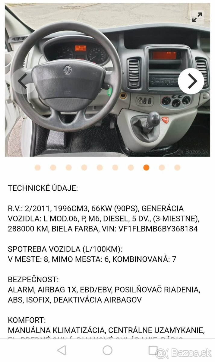 Renault trafic 2011 - 8