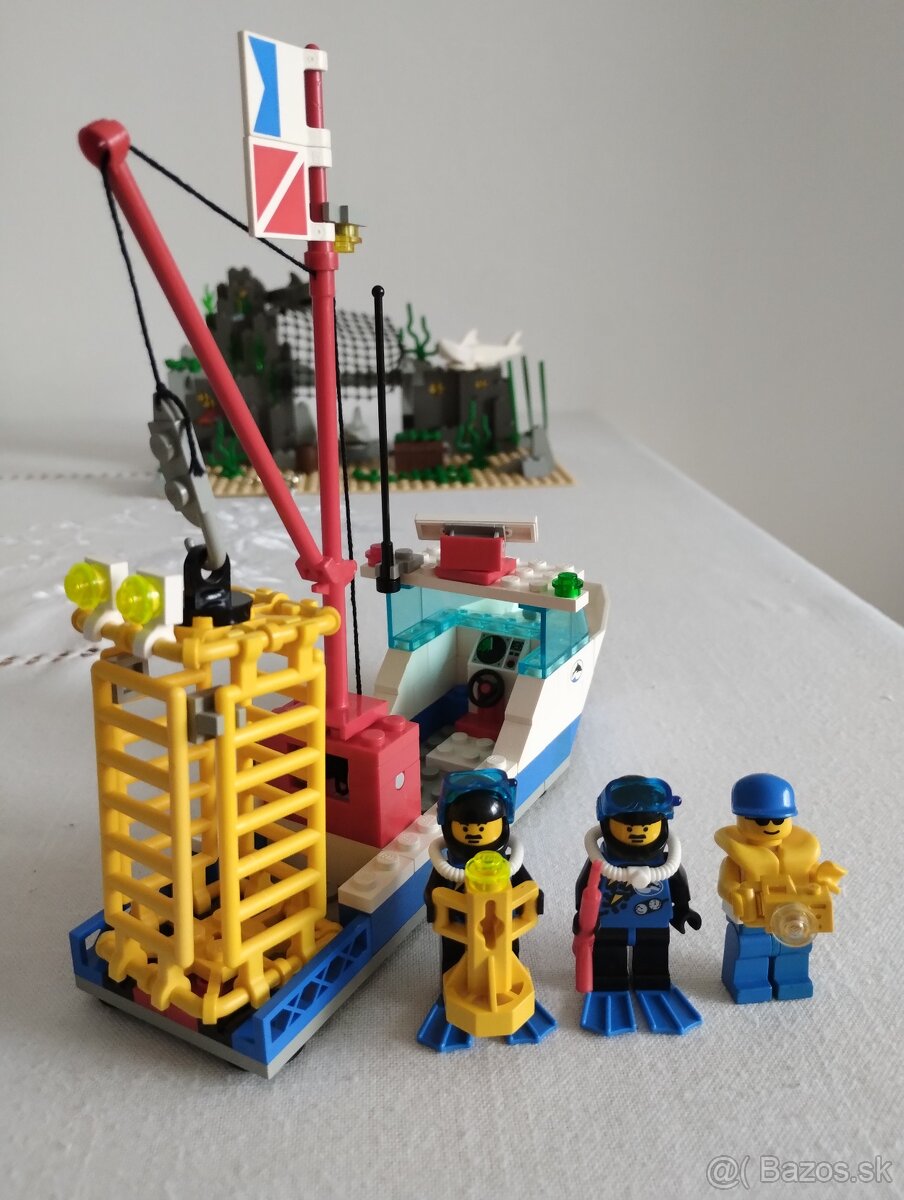 LEGO System 6558 Shark Cage Cove - 8