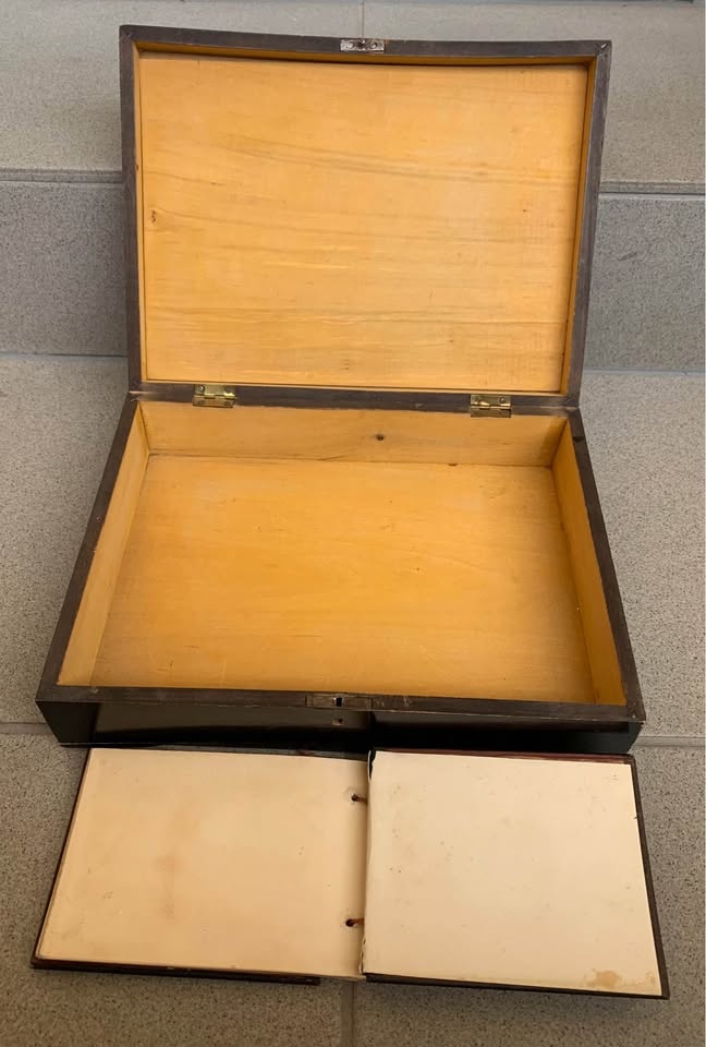 Starozitna krabicka a zapisnik prva republika polovnicky mot - 8