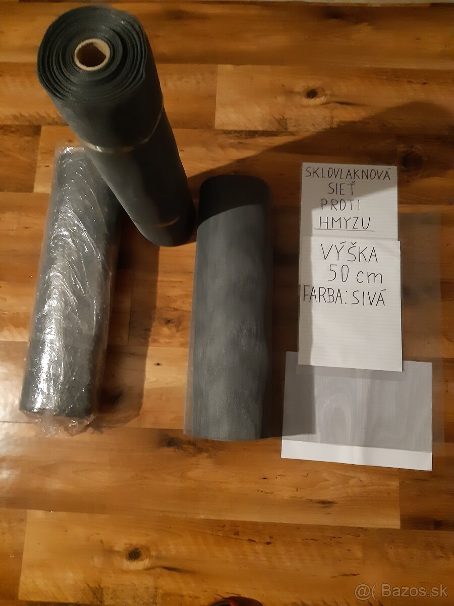 Sklovlaknova sieť proti hmyzu,okno,terasu,sušenie húb - 8