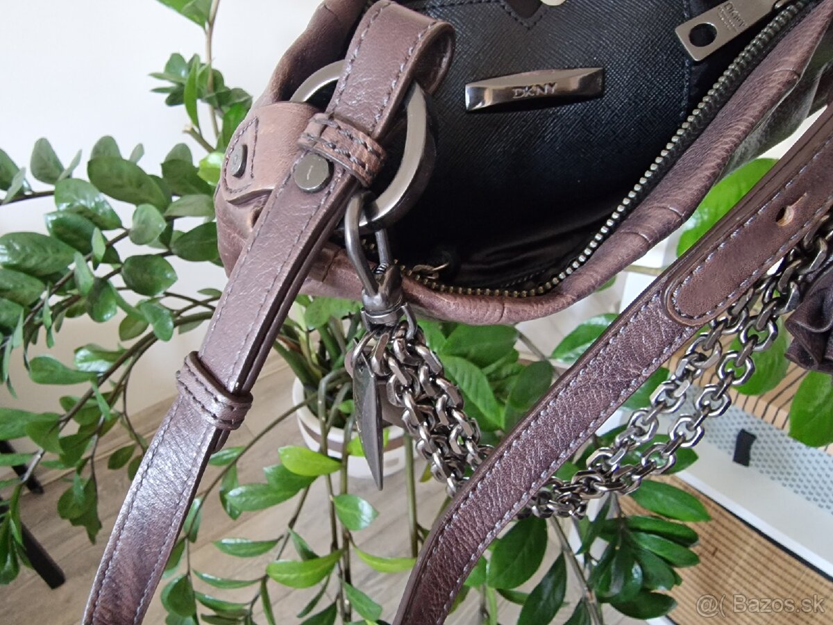 Kožená kabelka zn.DKNY - 8