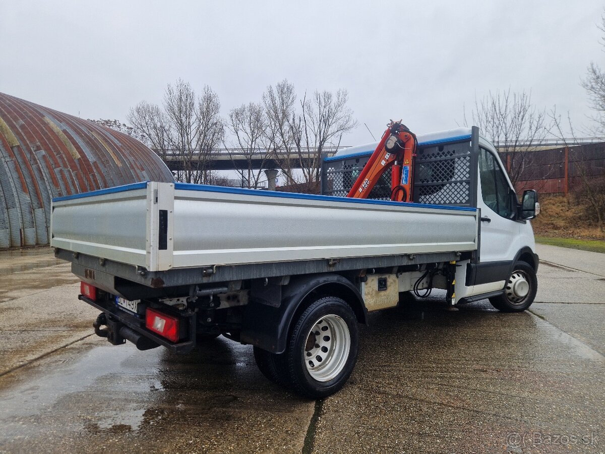 Ford transit valník s hydraulickým žeriavom - 8