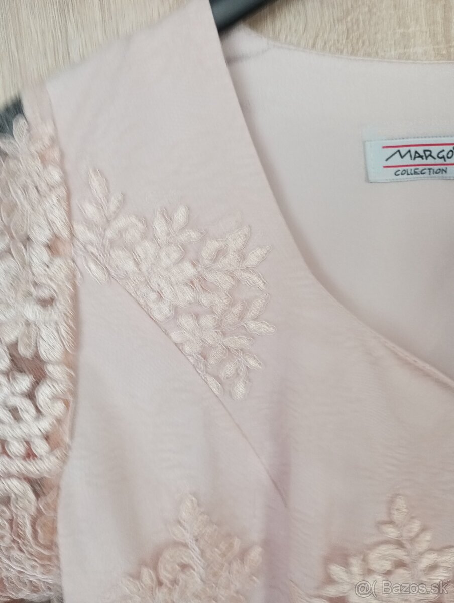 Spoločenské marhulove šaty L/xl - 8