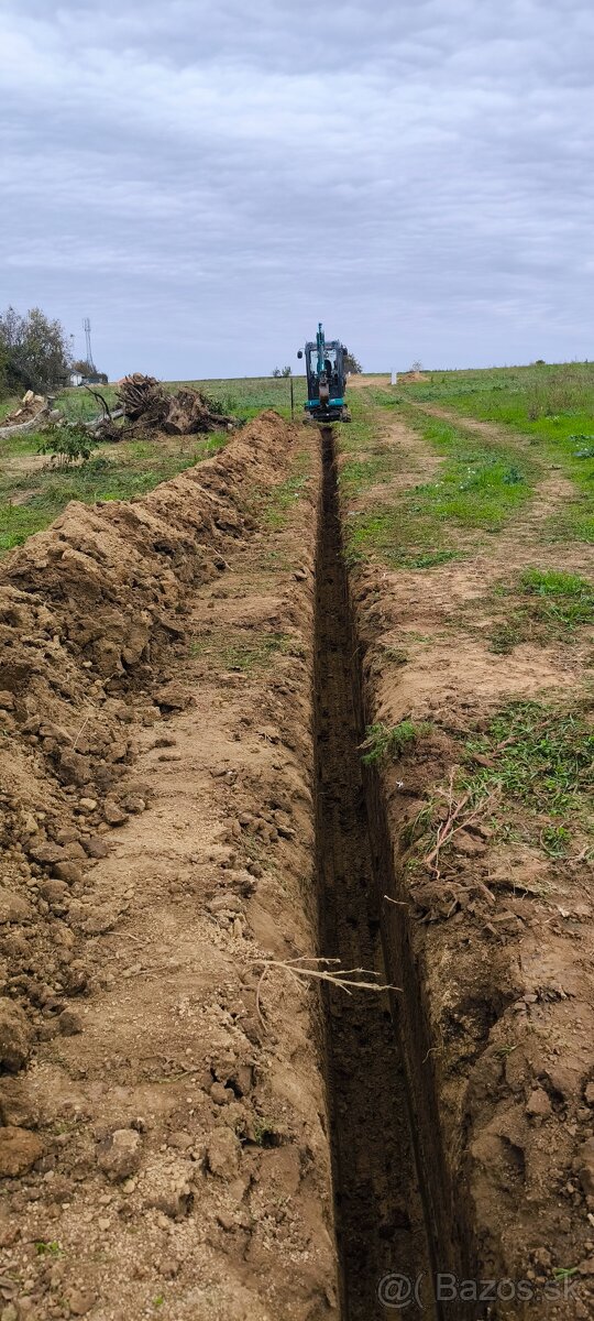 Zemné a výkopové práce. - 8