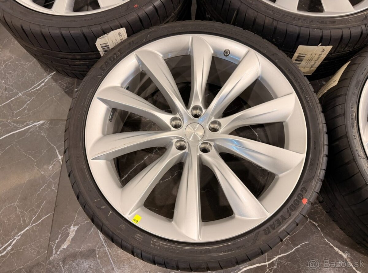 originální kola Tesla Model X 1027246-00-E r22 - 8