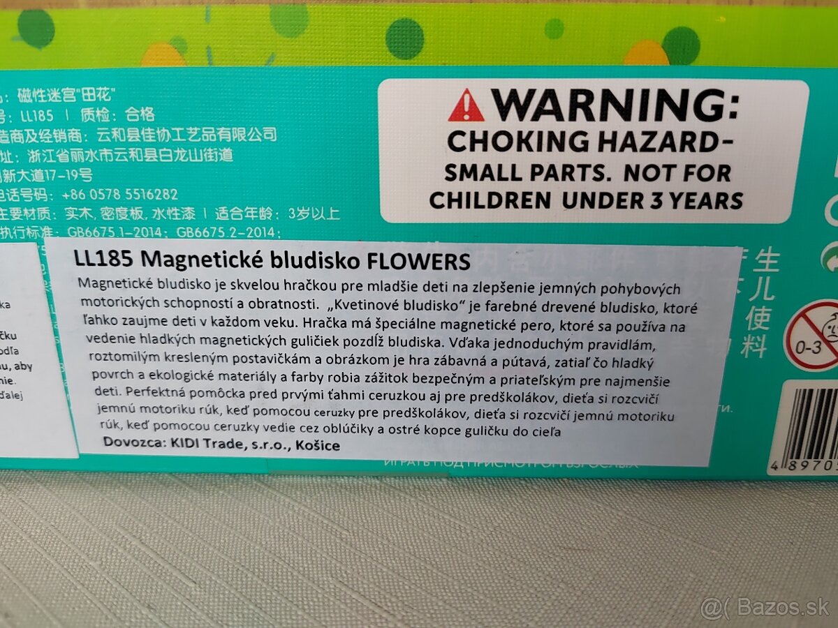 Magnetické bludisko Flowers - NOVÉ - 8