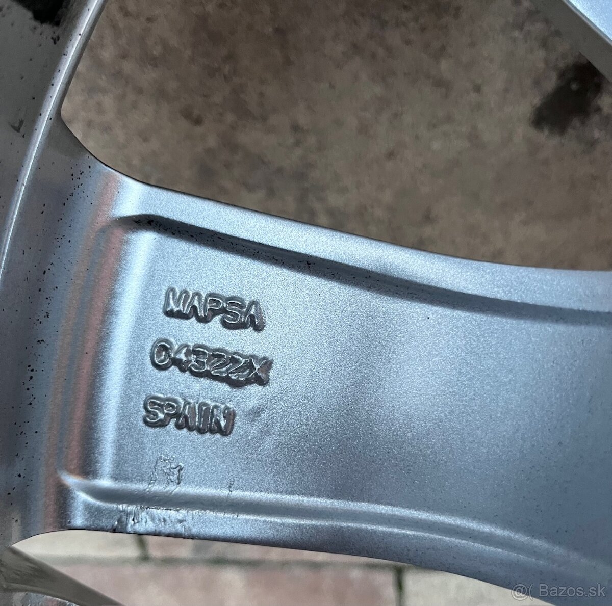 Orig. hliníkové disky Peugeot R17, 5x108 - 8