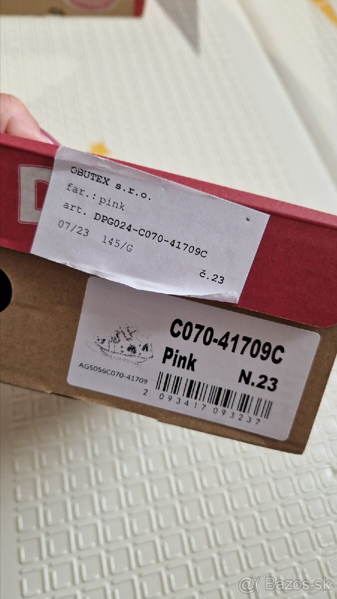 Plátené tenisky D.D.step - 8