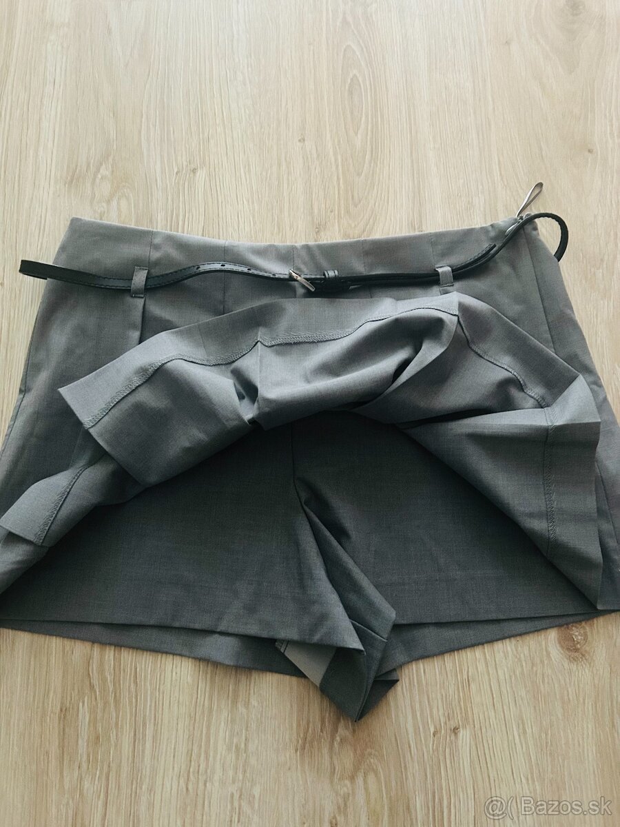 KRÁSNY SKORT S OPASKOM značky ZARA - 8