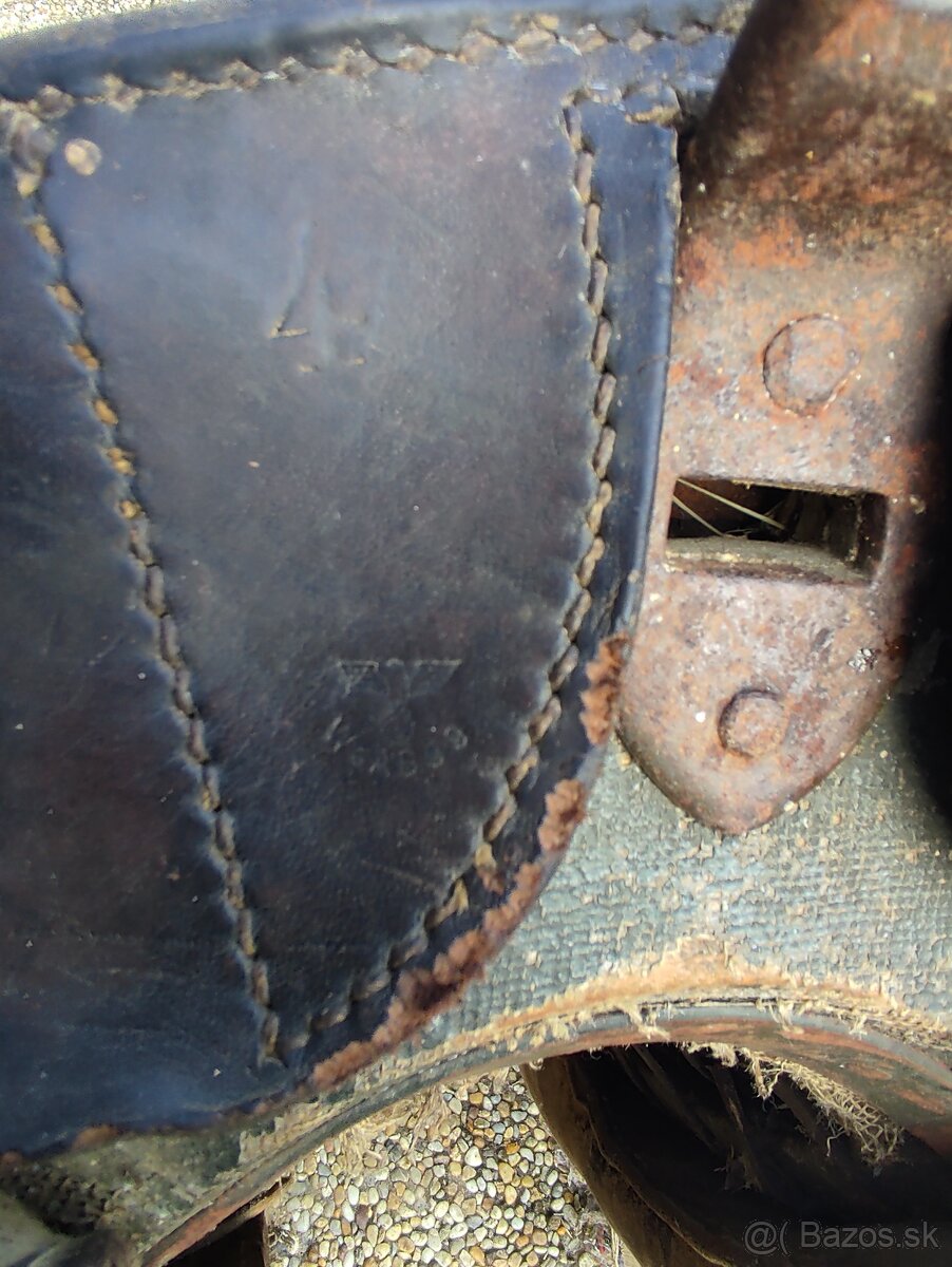 WW2 wehrmacht konské sedlo - 8