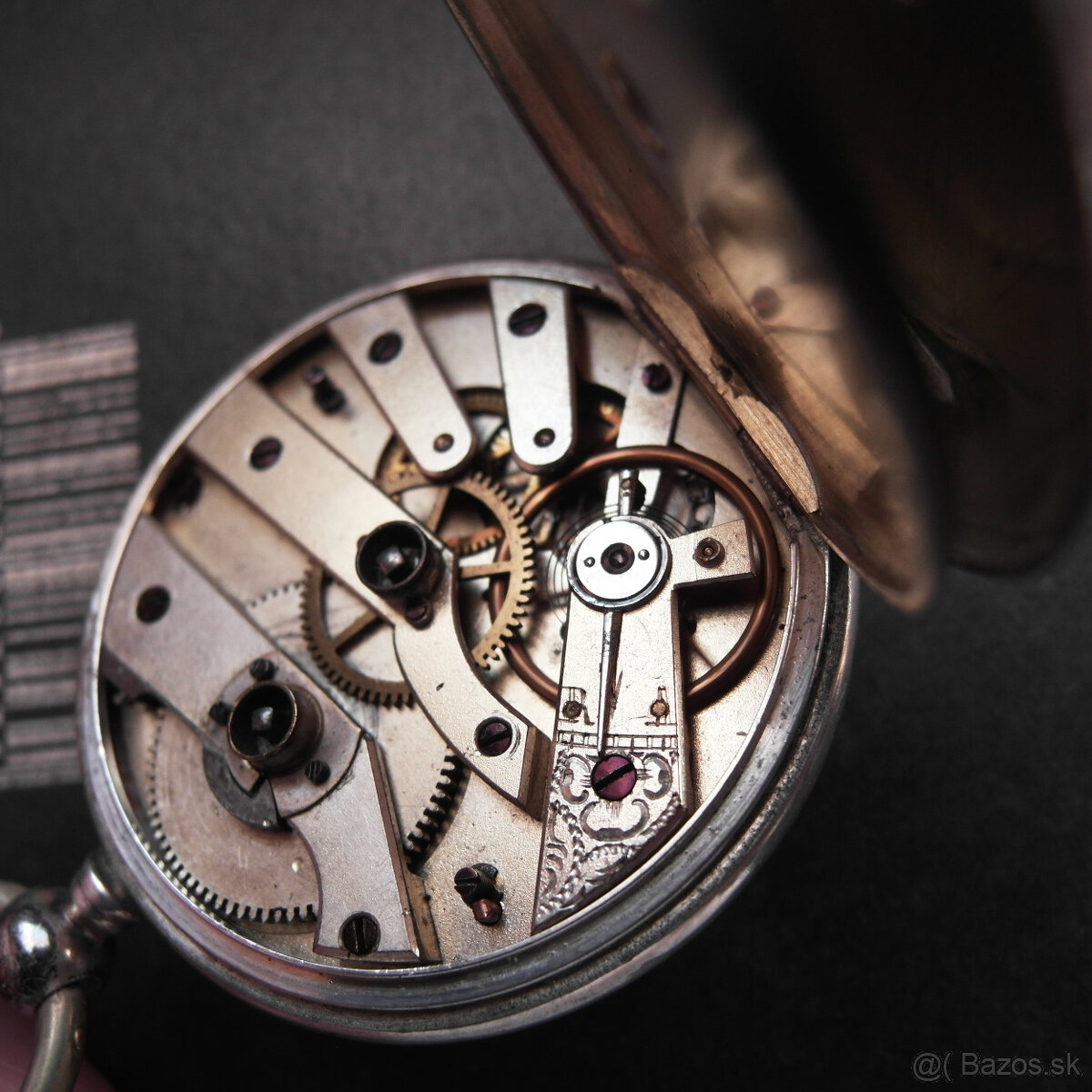 Vreckové hodinky kľúčovky - 8