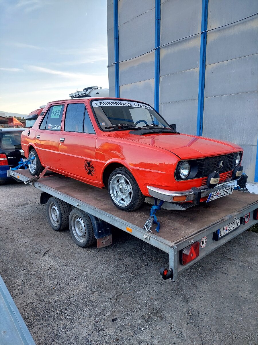 Predám skoda 105 na náhradné diely - 8