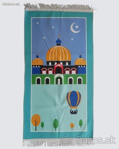Detské modlitebné koberčeky a pánske islamské čiapky - 8