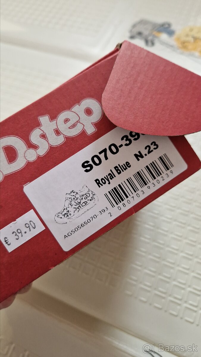 Celoročné kožené topánky D.D.step - 8