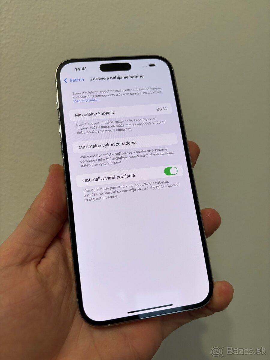 Apple iPhone 14 Pro Max Silver 128GB - 8