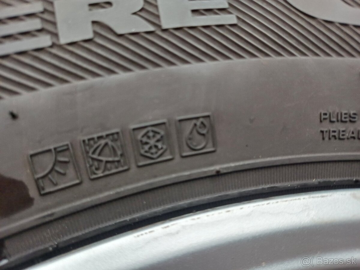 Orig.hliníkové disky Kia/Hyundai R16, 5x114,3 - 8