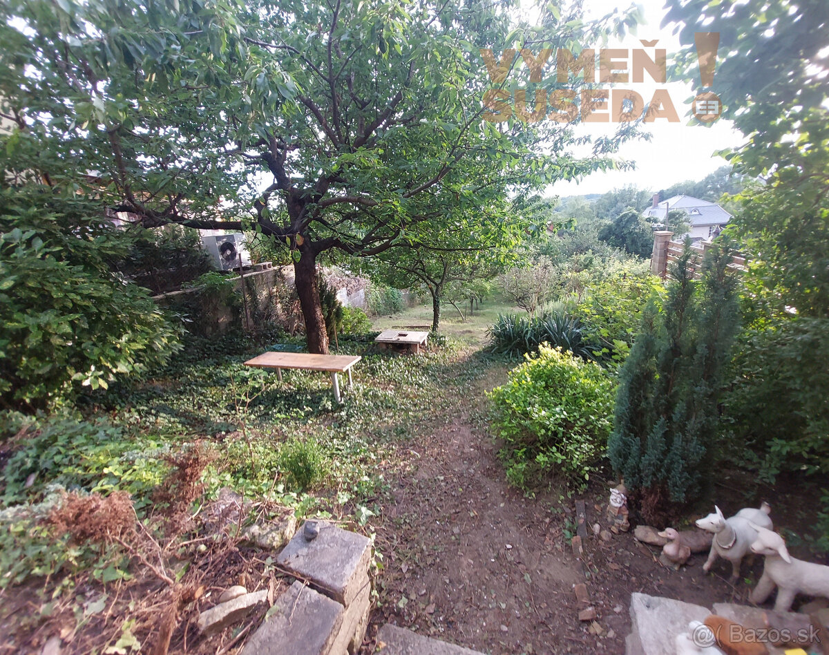 VYMEŇ SUSEDA - POZEMOK 395.00 m2 - REKREAČNÁ CHATA, ULICA N - 8