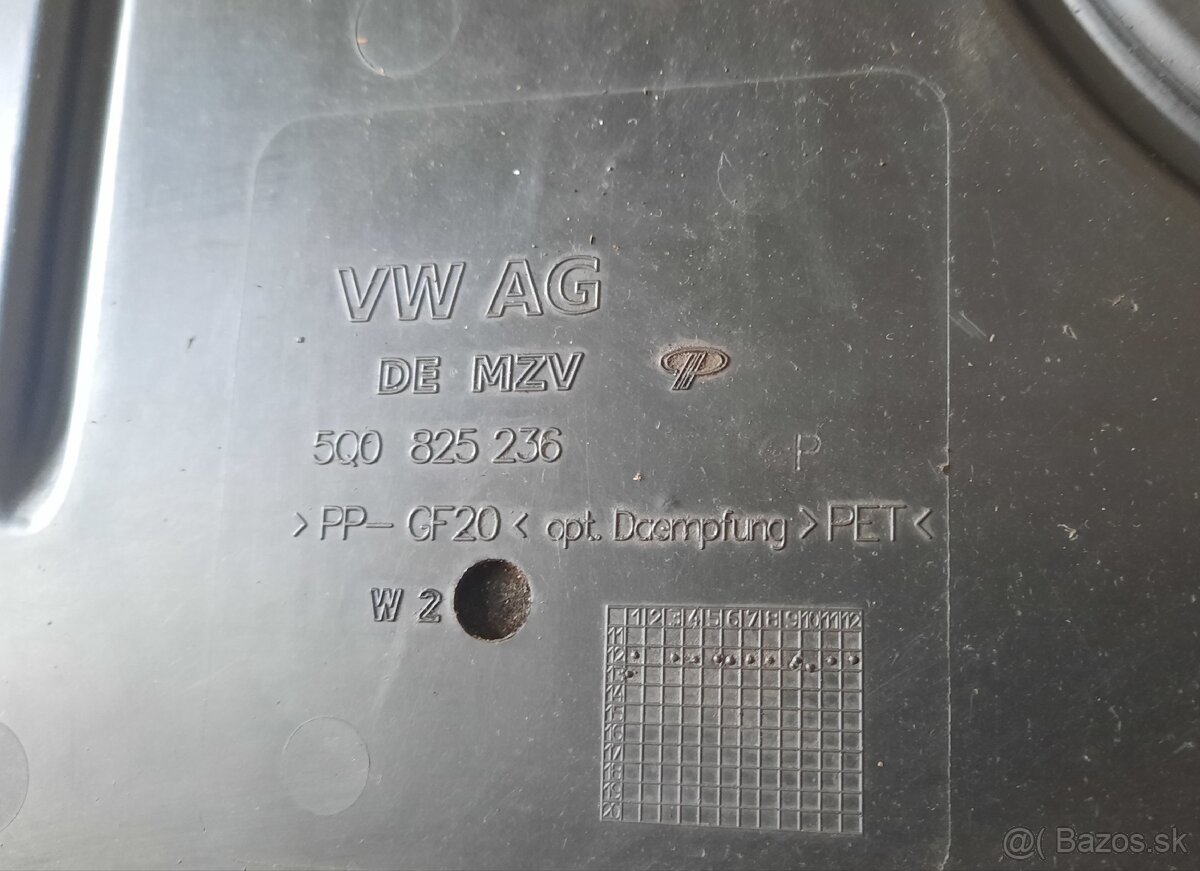 kryty podvozku a motora Octavia 3 - 8