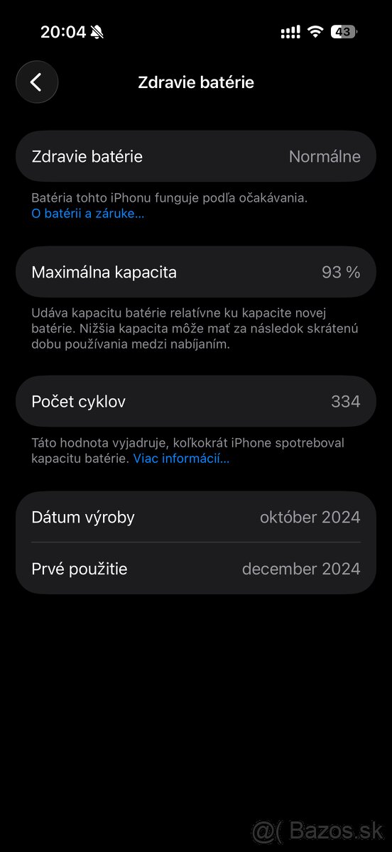 iPhone 16 PRO 128GB BLACK TITANIUM - 8
