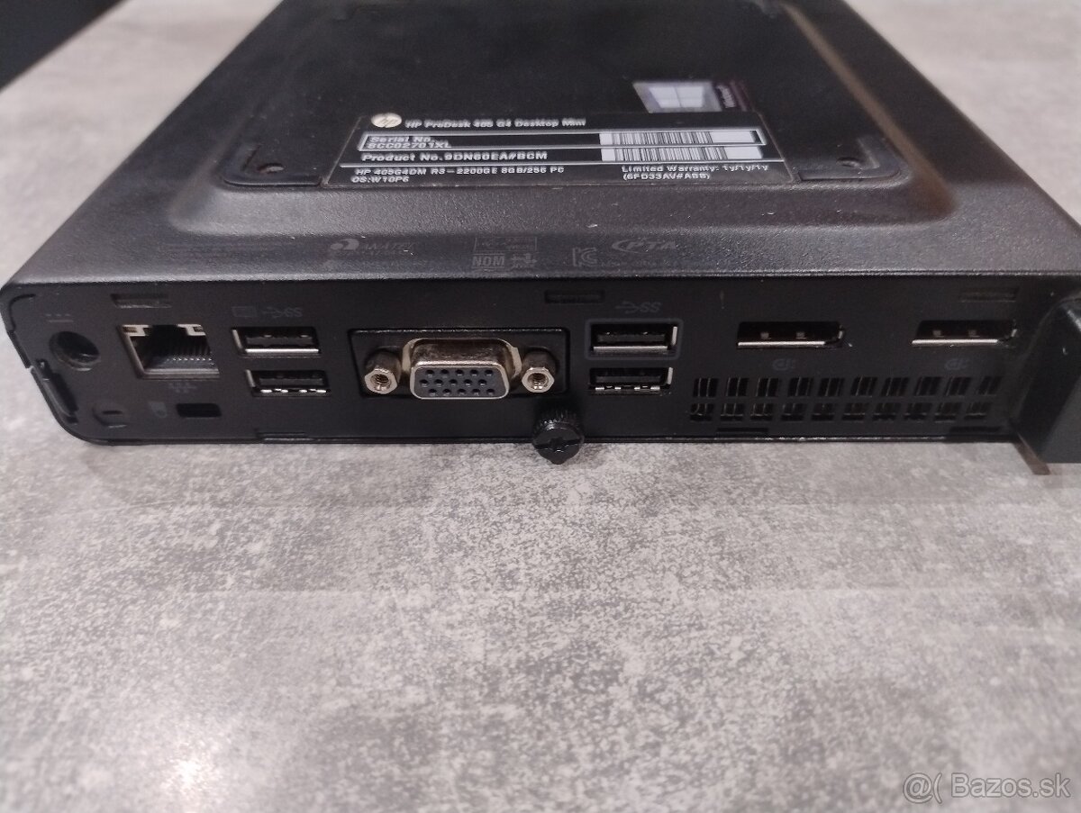 HP prodesk 405 g4 desktop mini - 8