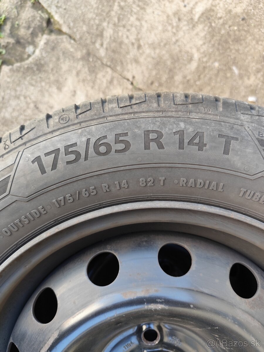 Peugeot 206 – 175/65 R14 T + plecháče - 8