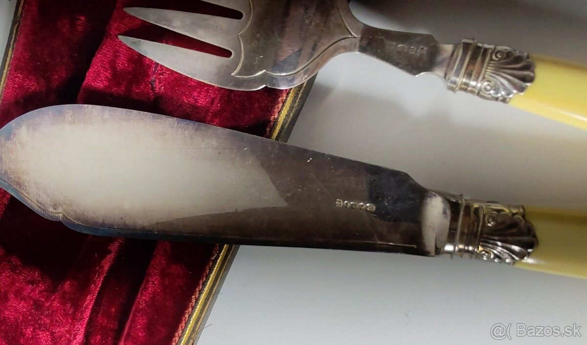 Servírovací príbor na rybu - - 8