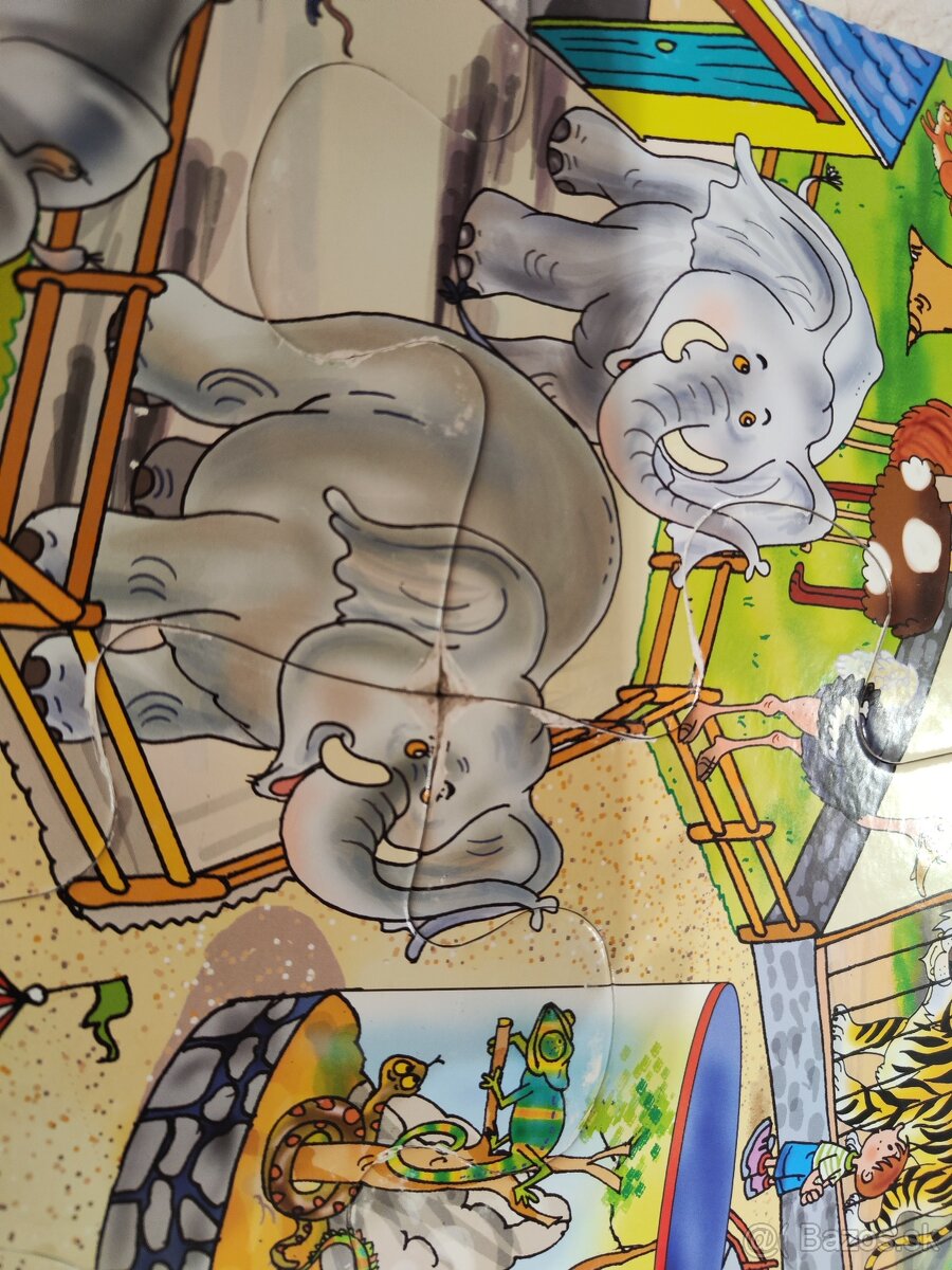 4x MAXI puzzle / podlahové pyzzle - 8