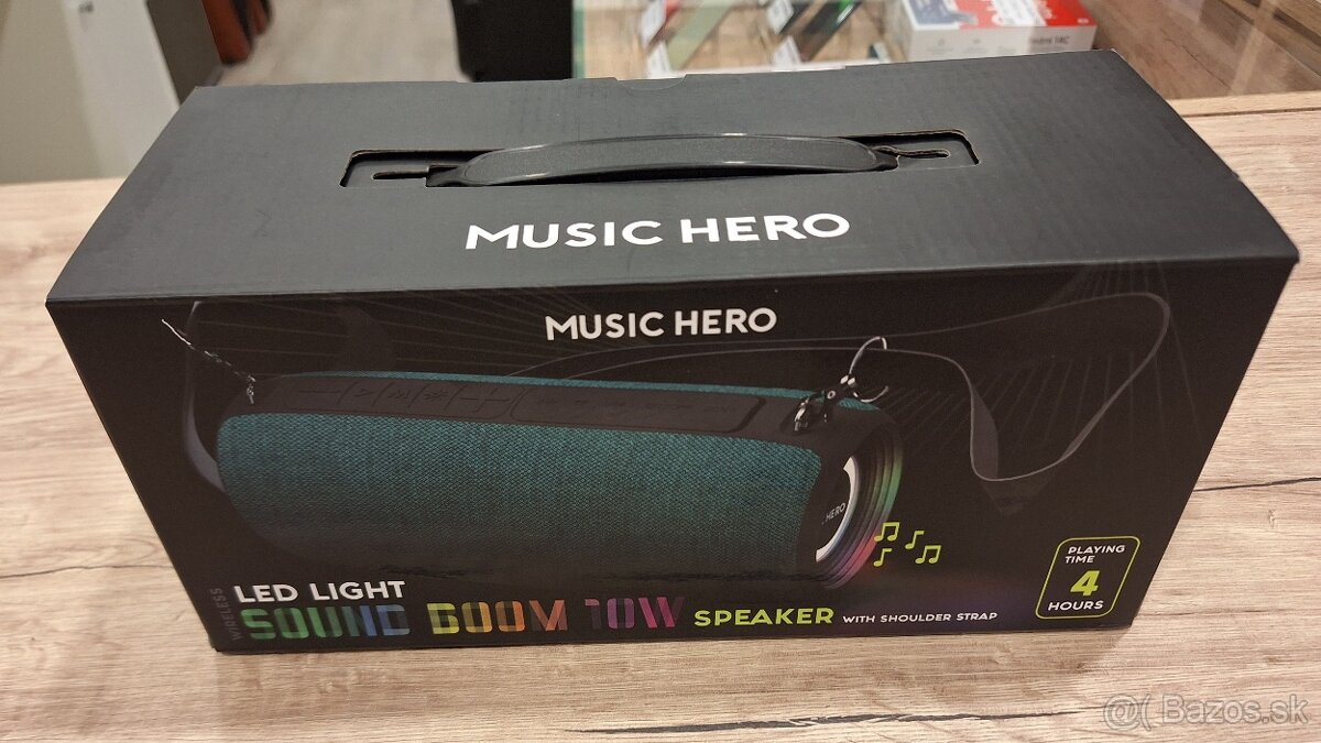 BT reproduktor Music Hero Sound Boom 10W - 8