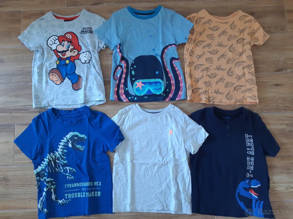 28 ks oblecenia vel. 110-116 - 8